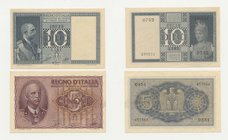 Banconota - Vittorio Emanuele III - 5 e 10 Lire 1944
FDS