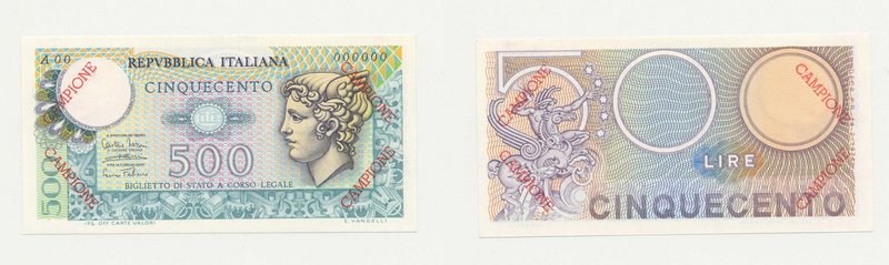 Repubblica Italiana - Banconota - Repubblica Italiana - 500 Lire "Mercurio" - CA...