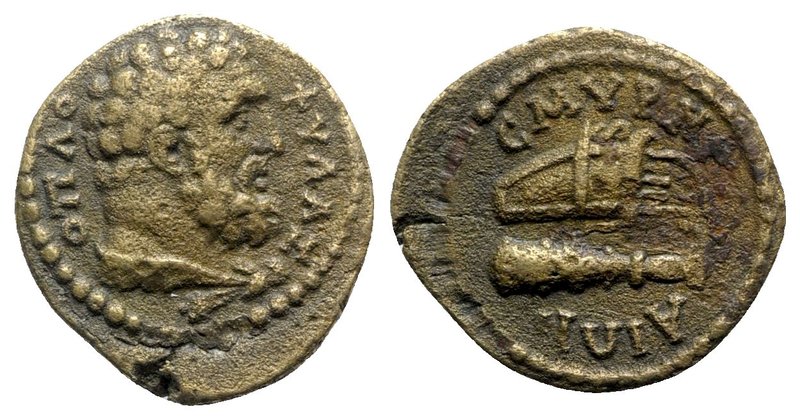 Ionia, Smyrna. Pseudo-autonomous issue, 2nd century AD. Æ (17mm, 3.10g, 9h). Bea...