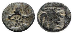 Persia, Achaemenid Empire, temp. Artaxerxes III to Darios III, c. 350-333 BC. Æ (11mm, 2.42g). Uncertain mint in western Asia Minor (Ionia or Sardes?)...