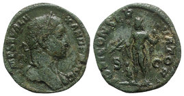 Severus Alexander (222-235). Æ Sestertius (30mm, 18.19g, 12h). Rome, AD 231. Laureate bust r., slight drapery on far shoulder. R/ Jupiter standing l.,...