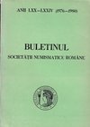 Buletinul Societatii Numismatice Romane. Lot of 7 volumes, years LXX to XCI, Bucarest 1976-1997. Softcover, b/w illustrations, Rumanian text. Good con...
