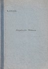 Kanael B., Altjudische Munzen. Munich 1967. Hardbound, 298pp., no illustrations, German text. Very fine condition