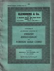 Glendining & Co., Catalogue of an Important Collection of English Anglo-Gallic and Foreign Gold Coins. London, 29 November 1967. Softcover, 135 lots, ...