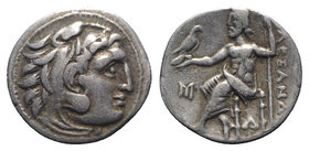 Kings of Macedon, Antigonos I Monophthalmos (Strategos of Asia, 320-306/5 BC, or king, 306/5-301 BC). AR Drachm (17mm, 4.21g, 12h). In the name and ty...