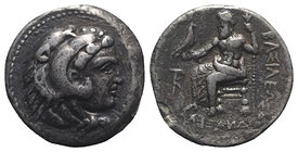 Cyprus, Kition. Pumiathon (c. 362/1-312 BC). AR Tetradrachm (24mm, 15.66g, 12h). In the name and types of Alexander III of Macedon, c. 325-320 BC. Hea...