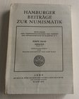 AA.VV. Hamburger Beitrage zur Numismatik. Neue Folge der Veroffentlichungen des Verreins der Munzenfreunde in Hamburg E.V. Heft 18/19 1964/65. Herausg...