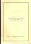 ALFOLDI A. - Die massenion des Macer und des Buca mit caesar dict Perpetvo vor caesar ermordung. Berna, 1968. pp. 51 -84, tavv. 10. brossura ed. buono...