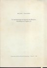 AMANDRY M. - Le monnayage en bronze de Bibulus, Atrantinus et Capito. Bern, 1986. pp. 73-85, tavv. 9. brossura editoriale, buono stato. Importante.