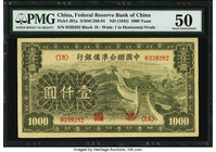 China Federal Reserve Bank of China 1000 Yuan ND (1945) Pick J91a S/M#C286-94 PMG About Uncirculated 50. 

HID09801242017