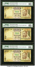 India Reserve Bank of India 500 Rupees 2014 Pick 106l Five Consecutive Examples PMG Gem Uncirculated 65 EPQ (4); Choice Uncirculated 64 EPQ. 

HID0980...