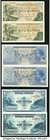A Dozen Notes from Indonesia Issued During the 1950s and 1960s. Crisp Uncirculated. 

HID09801242017