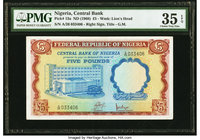 Nigeria Central Bank of Nigeria 5 Pounds ND (1968) Pick 13a PMG Choice Very Fine 35 EPQ. 

HID09801242017
