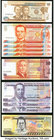 Philippines Solid Serial Numbers Group Lot of 10 Examples Choice About Uncirculated-Crisp Uncirculated. 

HID09801242017