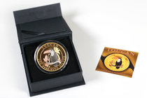 Niue. Elizabeth II. 1 dollar. 2018. Ag. 31,11 g. "Toucan". Coloured. Five metals: 24kt Gold, Rose Gold, Silver, Ruthenium and Palladium. Tirada de 100...