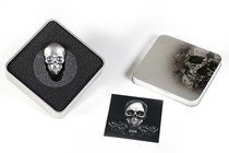 Palau. 5 dollars. 2016. Ag. 31,11 g. "Skull Nº 1". 1 Oz Silver Skull. Antique Finish. Tirada de 1750. Con caja y certificado. PR. Est...90,00.