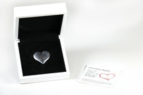 Palau. 5 dollars. 2018. Ag. 31,11 g. "Precious Heart". 1 Oz Silver Heart. Smartminting and Antique Finish. Tirada de 2500 piezas. Con caja y certifica...
