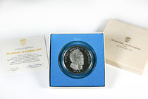 Panama. 20 balboas. 1974. (Km-31). Ag. 130,34 g. "1974 Panama 20 Balboas Coin". Con caja y certificado. PR. Est...150,00.