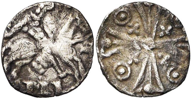 BRABANT, Duché, Henri Ier (1190-1235), AR denier au cavalier, 1211-1235. Monétai...