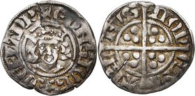 CAMBRESIS, Seigneurie d'Arleux, Jean de Flandre (1308/1310-1324), AR esterlin. Imitation des esterlins d'Edouard Ier d'Angleterre. D/ + ED DNS IOH'S ...