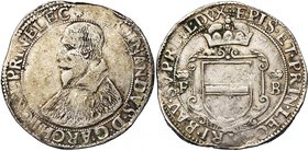 LIEGE, Principauté, Ferdinand de Bavière (1612-1650), AR nouveau daler Ferdinand de 32 sols, 1631, Dinant. Au titre de duc de Bavière et de Bouillon. ...
