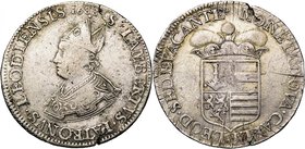 LIEGE, Principauté, Siège vacant (1688), AR écu (patagon) au saint Lambert, 1688. Différent: rosette. D/ B. mitré du saint à g. R/ Ecu couronné. Chest...