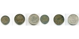 BELGIQUE, Royaume, Léopold III (1934-1951), lot de 3 essais: 20 francs 1935FR/NL, bronze, tranche inscrite, pos. A; 50 francs 1939FR/NL, bronze, tranc...