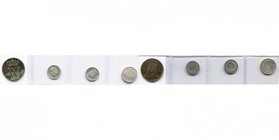 NEDERLAND, Koninkrijk, lot van 4 st.: Willem I, 1 cent 1828B (korrosie); Willem III, 5 cent 1887 (2); Wilhelmina, 10 cent 1903.

Fraai à Fleur de Co...