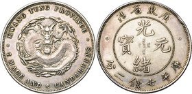 CHINA, CH'ING Te Tsung (1875-1908), Kuang-hsü (1875-1908), AR dollar, n.d. (1890-1908), Kwangtung (Kwangchow). Kann 26.

Very Fine / Very Fine