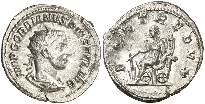 (243-244 d.C.). Gordiano III. Antoniniano. (Spink 8612) (S. 97) (RIC. 143). 4,41...