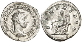 (243-244 d.C.). Gordiano III. Antoniniano. (Spink 8612) (S. 97) (RIC. 143). 4,41 g. EBC.