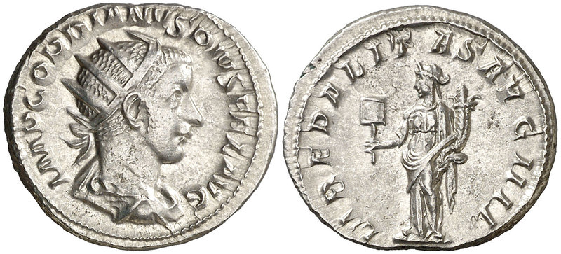 (241 d.C.). Gordiano III. Antoniniano. (Spink 8622) (S. 147) (RIC. 137). 4,20 g....