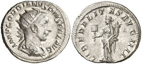 (241 d.C.). Gordiano III. Antoniniano. (Spink 8622) (S. 147) (RIC. 137). 4,20 g. EBC.