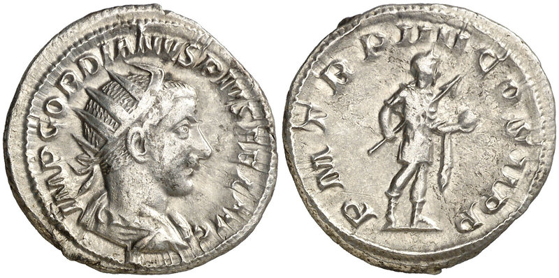(241-242 d.C.). Gordiano III. Antoniniano. (Spink 8646) (S. 253) (RIC. 92). 4,53...