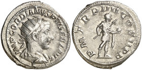 (241-242 d.C.). Gordiano III. Antoniniano. (Spink 8646) (S. 253) (RIC. 92). 4,53 g. EBC-.