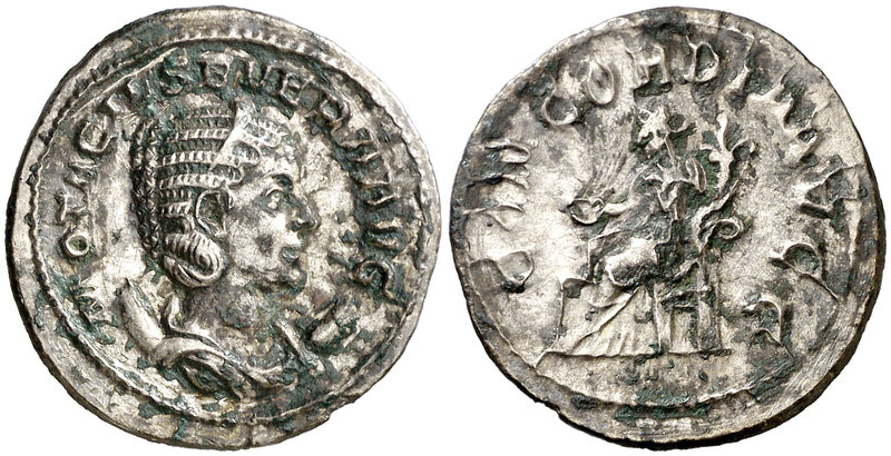 (247 d.C.). Otacilia Severa. Antoniniano. (Spink 9149) (S. 17) (RIC. 126). 3,53 ...