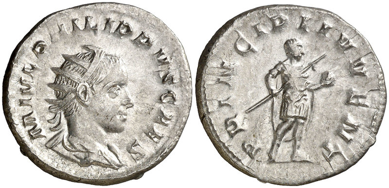 (245-246 d.C.). Filipo II. Antoniniano. (Spink 9242) (S. 54) (RIC. 216c). 4,42 g...
