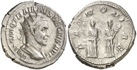 (250-251 d.C.). Trajano Decio. Antoniniano. (Spink 9378) (S. 86) (RIC. 21b). 4,76 g. MBC+.