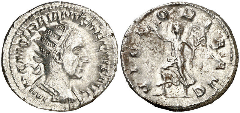 (250 d.C.). Trajano Decio. Antoniniano. (Spink 9387) (S. 113a) (RIC. 29c). 4,46 ...