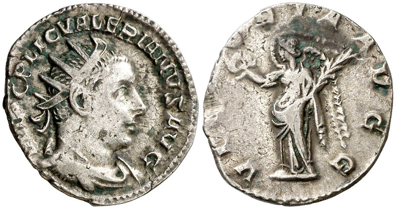 (253-255 d.C.). Valeriano I. Antoniniano. (Spink 9985) (S. 230) (RIC. 125). 2,78...