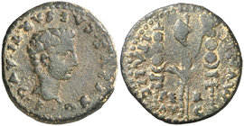 Druso. Italica (Santiponte). Semis. (FAB. 1596) (ACIP. 3340). 5,61 g. MBC.