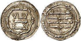 AH 160. Emirato Independiente. Abderrahman I. Al Andalus. Dirhem. (V. 58) (Fro. 1). 2,70 g. MBC+.