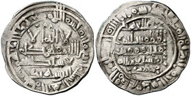 AH 400. Califato. Suleiman. Medina Azzahra. Dirhem. (V. 696) (Fro. 24). 3,53 g. MBC+.