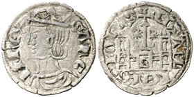 Sancho IV (1284-1295). Sevilla. Cornado. (AB. 301.2). 0,61 g. MBC.
