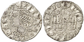 Alfonso XI (1312-1350). Sevilla. Cornado. (AB. 340.4). 0,77 g. MBC.