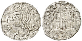 Alfonso XI (1312-1350). Sevilla. Cornado. (AB. 340.6). 0,74 g. MBC+.