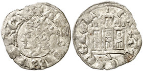 Alfonso XI (1312-1350). Coruña. Cornado. (AB. 343). 0,65 g. MBC+.