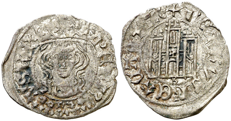 Pedro I (1350-1368). Burgos. Cornado. (AB. 396). 0,74 g. Leve grieta que atravie...