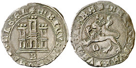 Enrique IV (1454-1474). Burgos. Maravedí. (AB. 791). 2,39 g. Buen ejemplar. MBC+.
