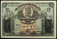 1907. 50 pesetas. (Ed. B103) (Ed. 319). 15 de julio. MBC-.